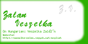 zalan veszelka business card